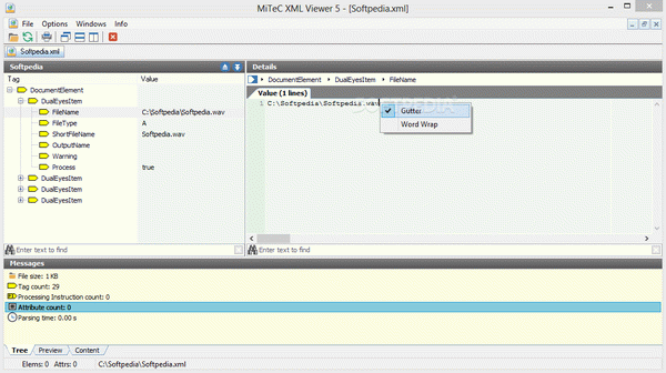 Mitec XML Viewer