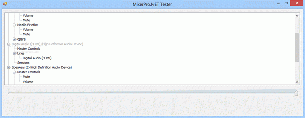 MixerPro.NET Tester