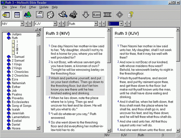 MoNooN Bible Reader