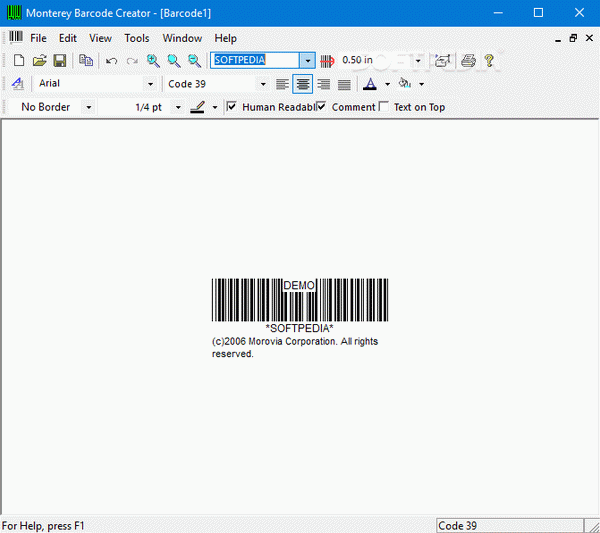 Monterey Barcode Creator