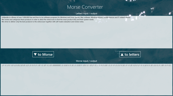 Morse Converter