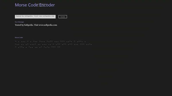 Morse Decoder