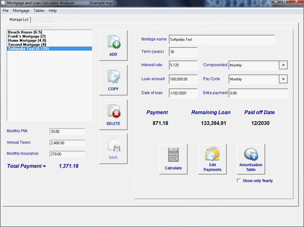 Mortgage & Loan Calculator Analyzer