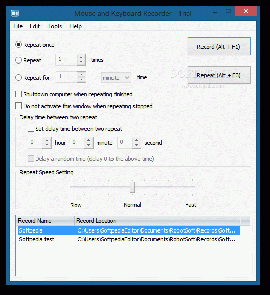 Mouse and Keyboard Recorder