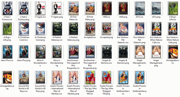 Movie Icon Pack 1