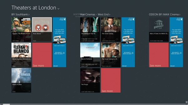 Movie ShowTime for Windows 8