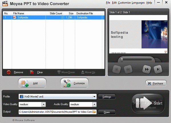 Moyea PPT to Video Converter