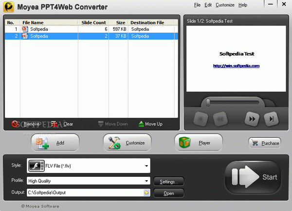 Moyea PPT4Web Converter