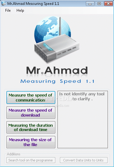 Mr. Ahmad Measuring Speed