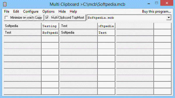Multi Clipboard
