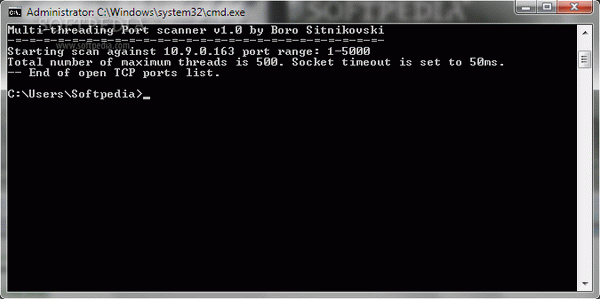 Multi-threading Port Scanner