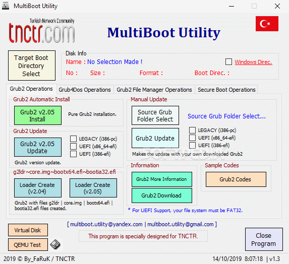 MultiBoot Utility