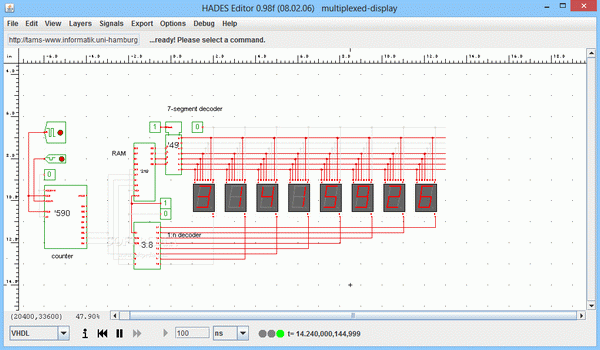 Multiplexed display