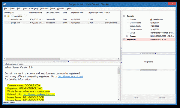 My Domain Checker