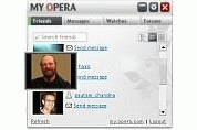 My Opera Community Widget