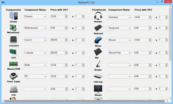 MyNewPC Calc