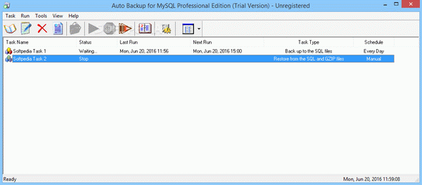 Auto Backup for MySQL Professional Edition