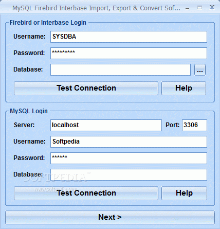 MySQL Firebird Interbase Import, Export & Convert Software