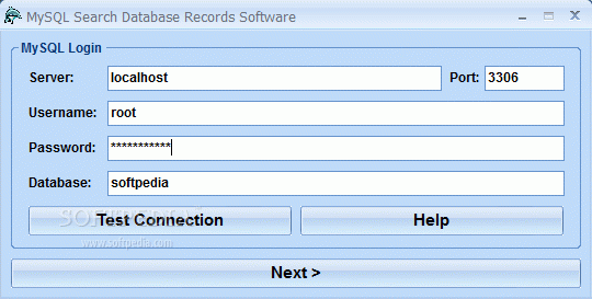 MySQL Search Database Records Software