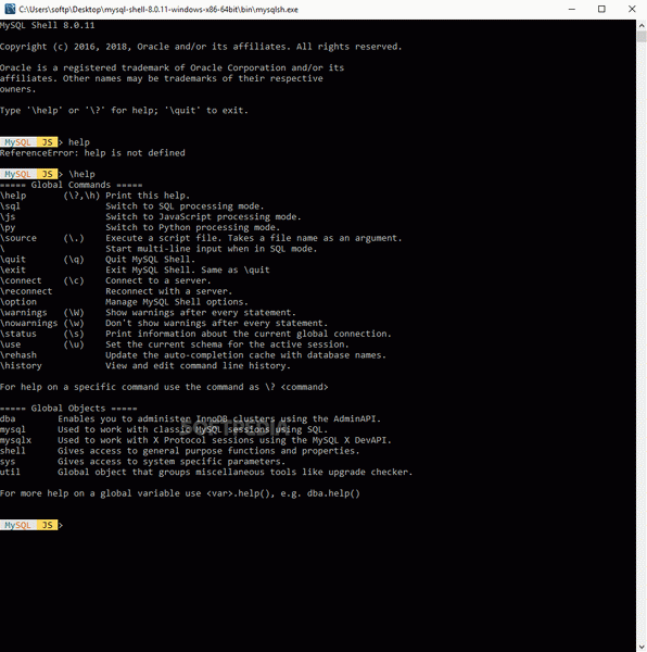 MySQL Shell