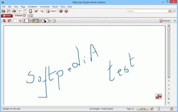 MyScript Studio Notes Edition