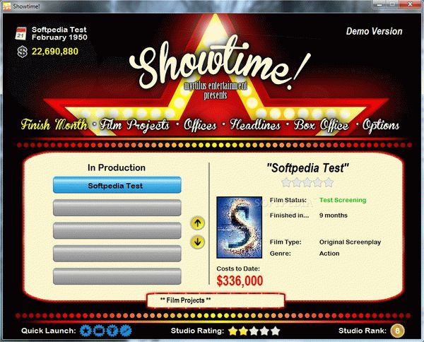 Showtime!