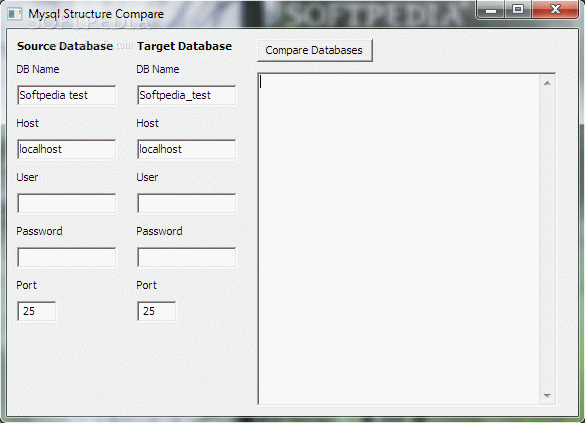 Mysql Structure Compare