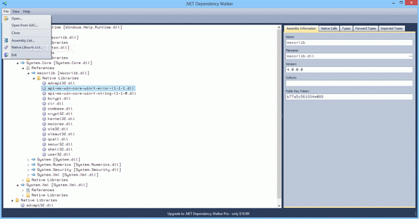 .NET Dependency Walker