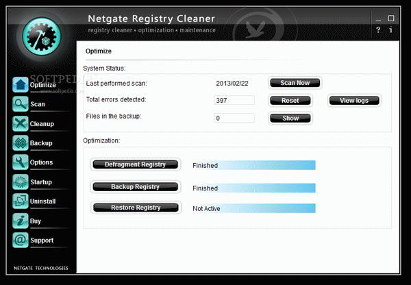 NETGATE Registry Cleaner