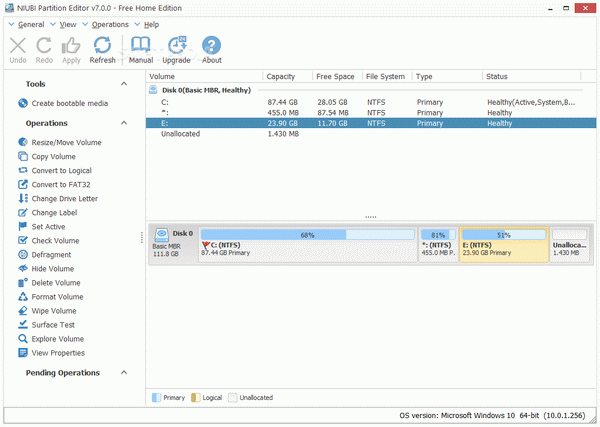 NIUBI Partition Editor