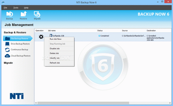 NTI Backup Now