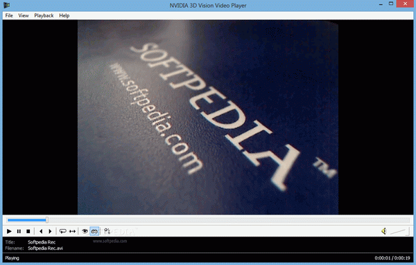 NVIDIA 3D Vision Video Player