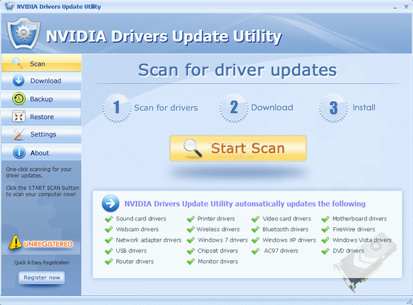 NVIDIA Drivers Update Utility