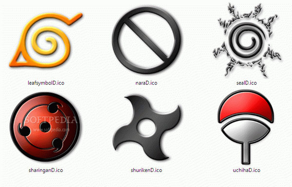 Naruto Themed Windows Icons