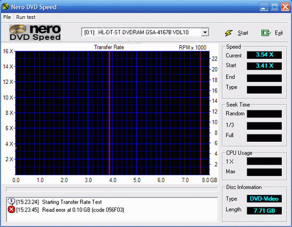 Nero DVD Speed