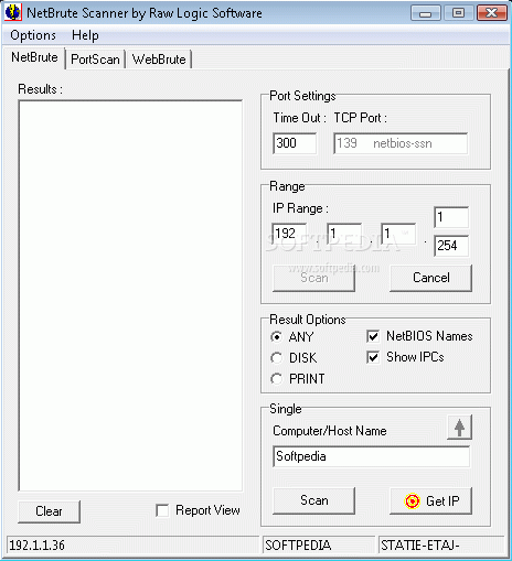 NetBrute Scanner