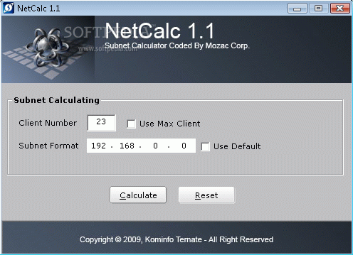 NetCalc