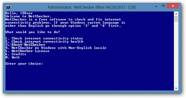 NetChecker