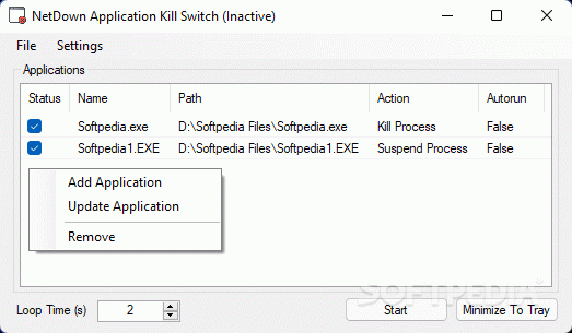 NetDown Application Kill Switch