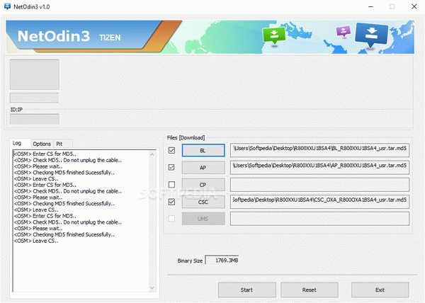 NetOdin3 for Tizen