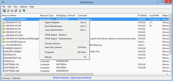 NetResView