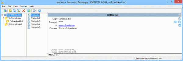 Network Password Manager