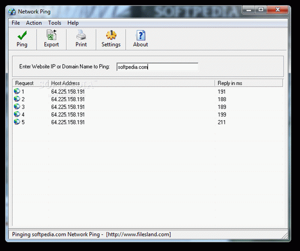 Network Ping