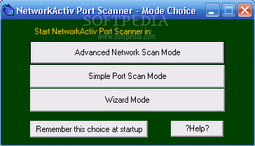 NetworkActiv Port Scanner