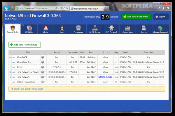 NetworkShield Firewall