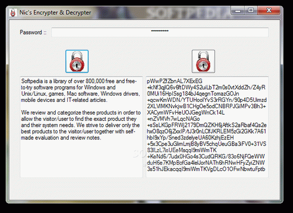 Nic's Encrypter & Decrypter