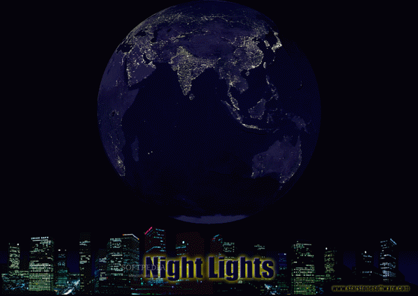 Night Lights Screen Saver