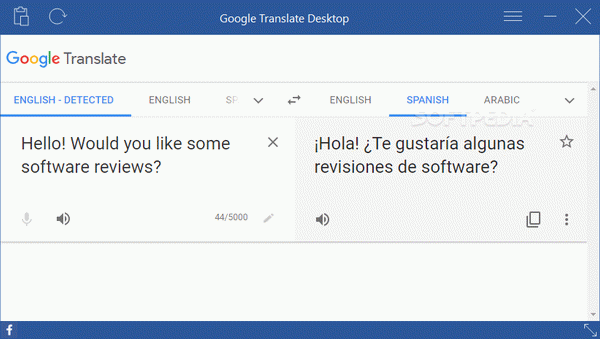 Google Translate Desktop