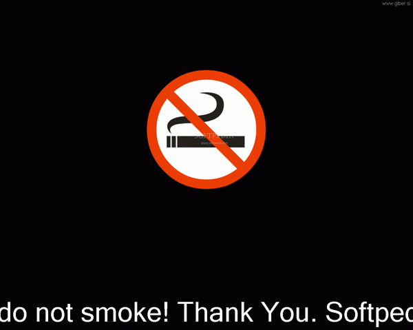 No Smoking Screensaver