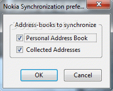 Nokia Synchronization